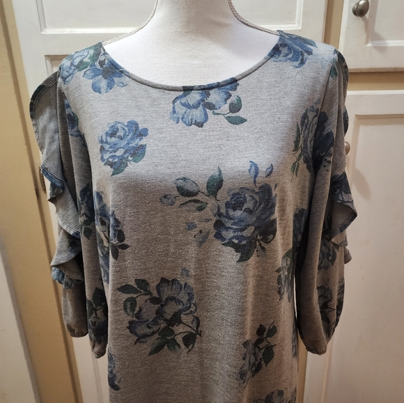 Westport Women's Floral Knee-length Dress - Picture 3 of 14